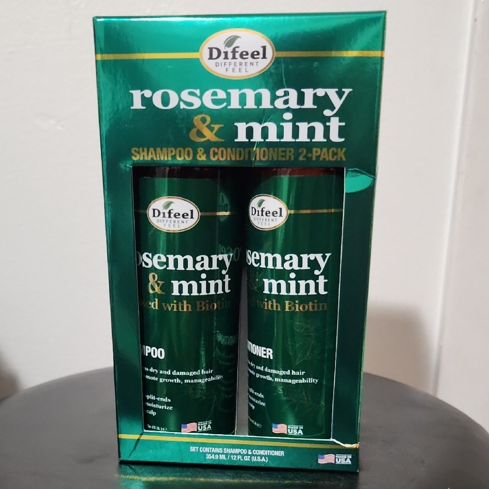 Difeel Rosemary & Mint Hair Care Set